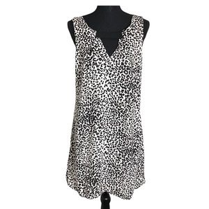 Sugarlips casual dress leopard print sz Large